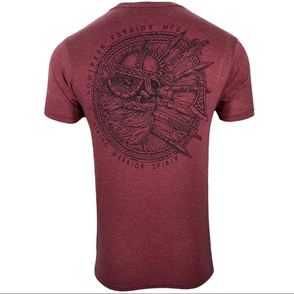 Howitzer Style Men's T-Shirt Howitzer Viking Military Grunt MFG - Picture 5 of 12